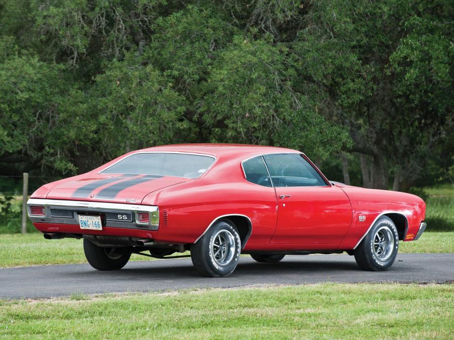  Chevrolet Chevelle SS 396 Hardtop Coupe 1970 года  (фото 11 из 30)